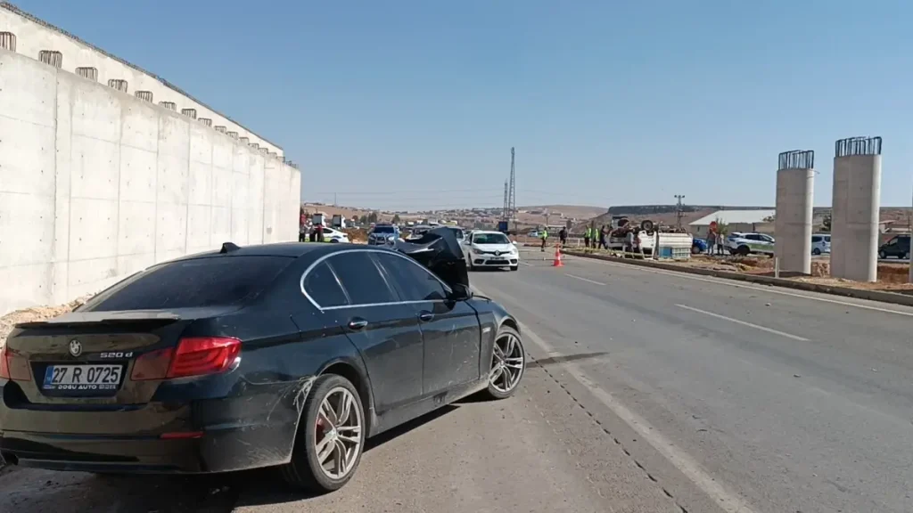 Gaziantep’te Feci Kaza: 1 Ölü, 1 Ağır Yaralı