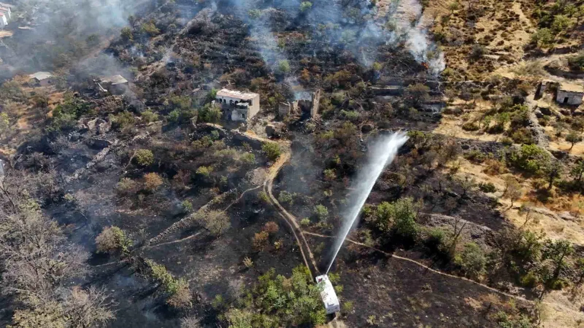 Talas’ta Patlıcan Közlerken Ormanyaktı, Şüpheli Yakalandı