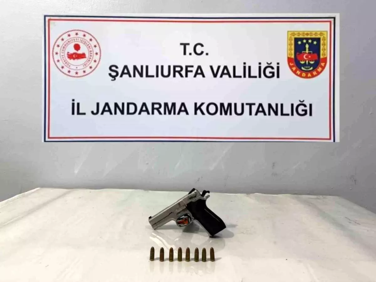 Şanlıurfa’da Ruhsatsız Silah Operasyonu