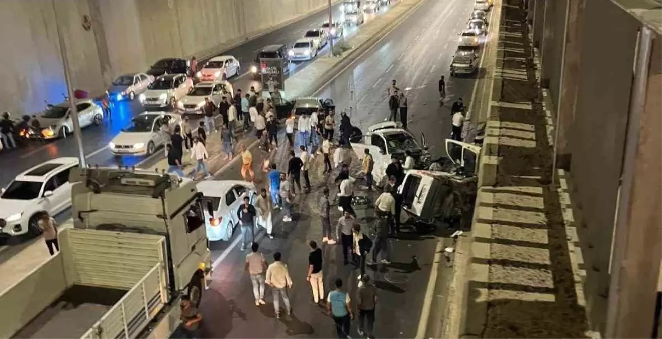 Şanlıurfa’da Zincirleme Kaza: 1 Ölü, 4 Ağır Yaralı