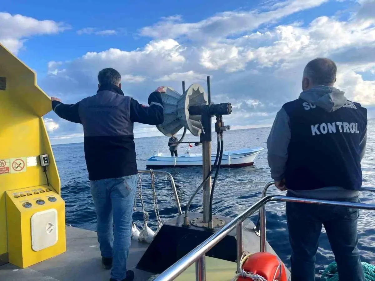 Sinop’ta Su Ürünleri Denetimleri Sürüyor