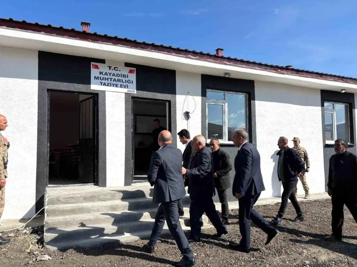 Kars’ın Susuz İlçesinde Taziye Evi Açıldı