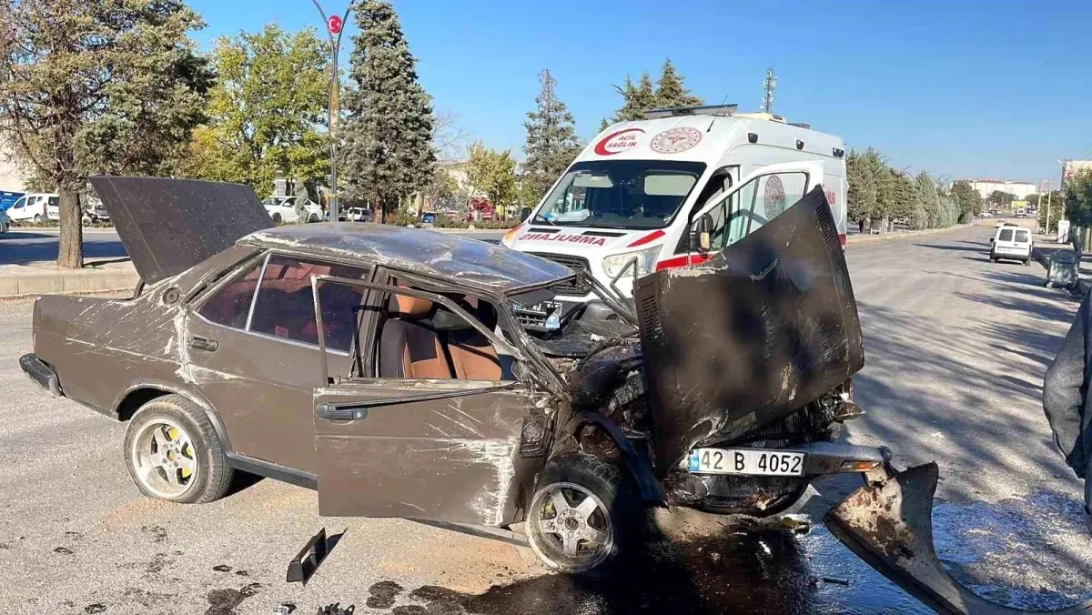 Hatalı Sürüş Sonucu Tofaş Otomobil Takla Attı