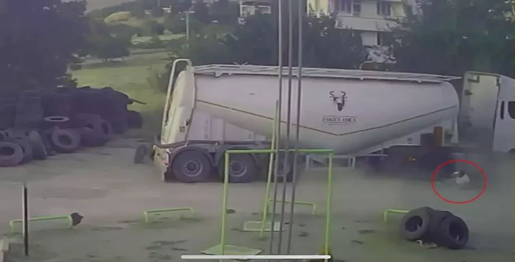 “Kazaya Ucuz Atlattık: TIR’ın Lastik Patlaması”