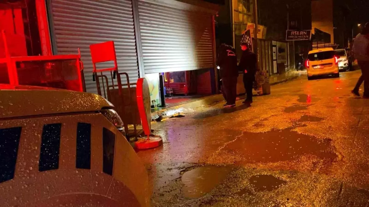 Tekel Bayisine Silahlı Saldırı