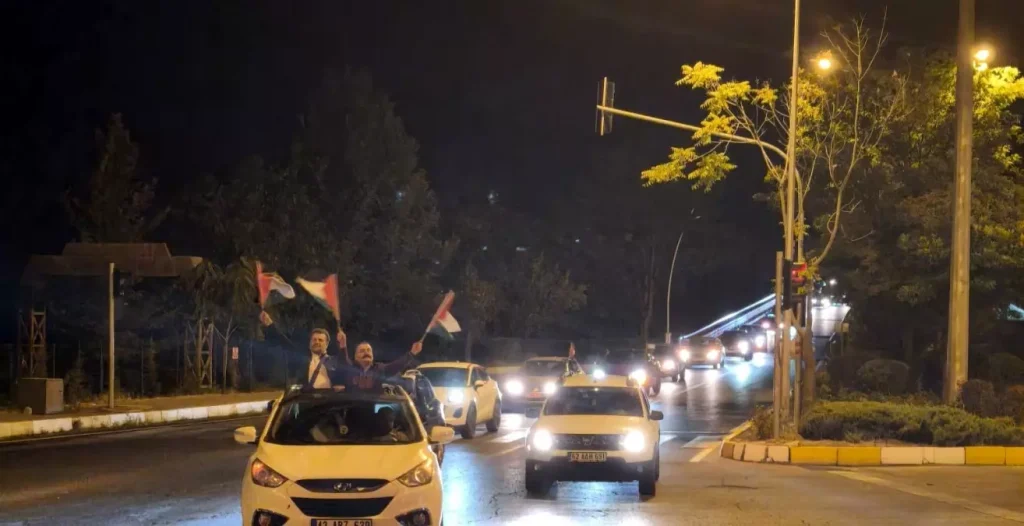 Tunceli’de Filistin’e Destek Konvoyu Düzenlendi