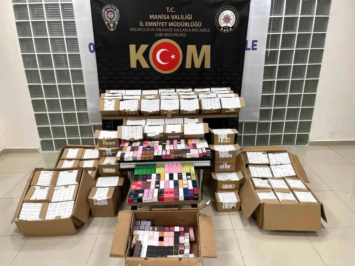 Kaçak Parfüm Operasyonu Turgutlu’da Başarılı