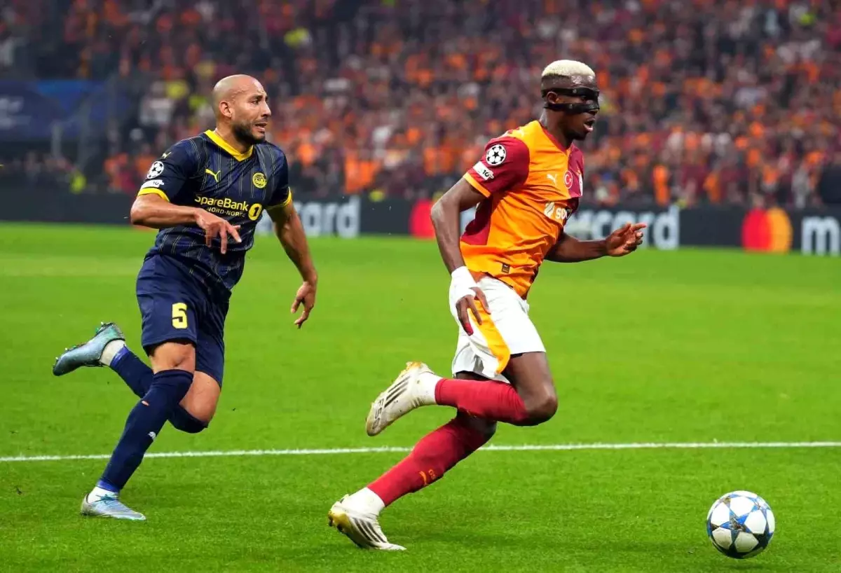 Galatasaray, Şampiyonlar Ligi’nde Bodo/Glimt’i 2-0 Üstünlüğüyle İlk Yarıda Değerlendirdi