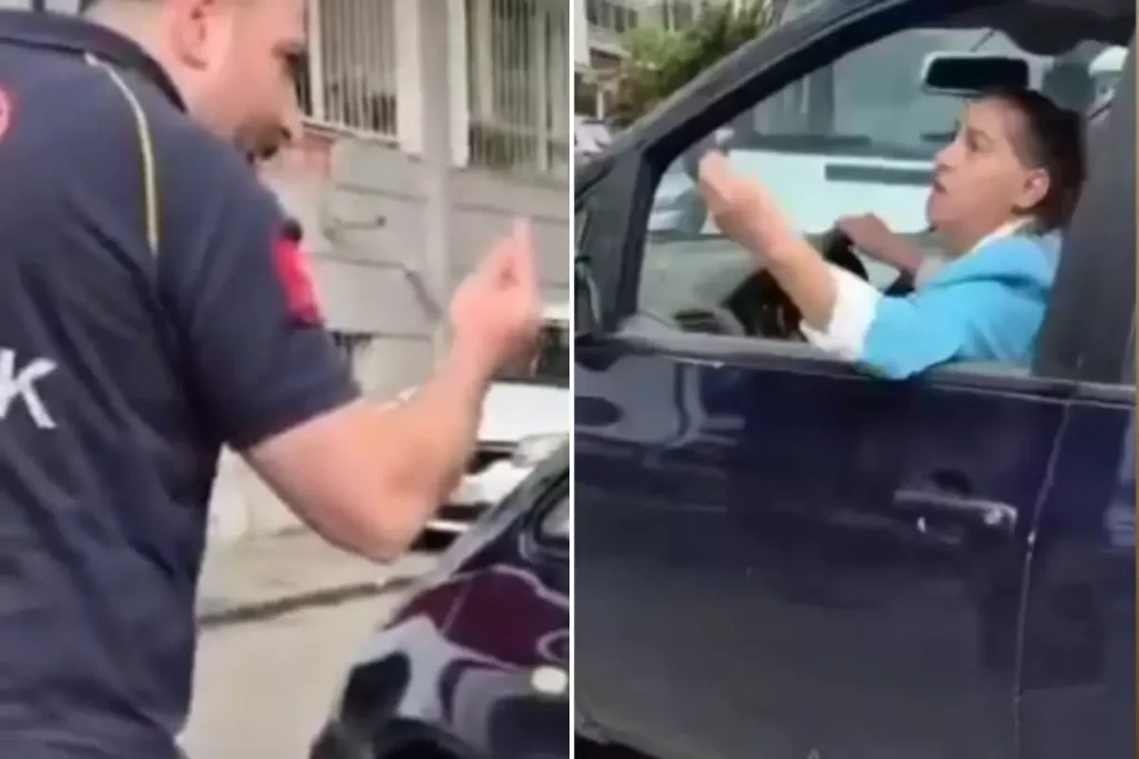 Ambulans Ekibine Kızgın Kadın Tepkisi