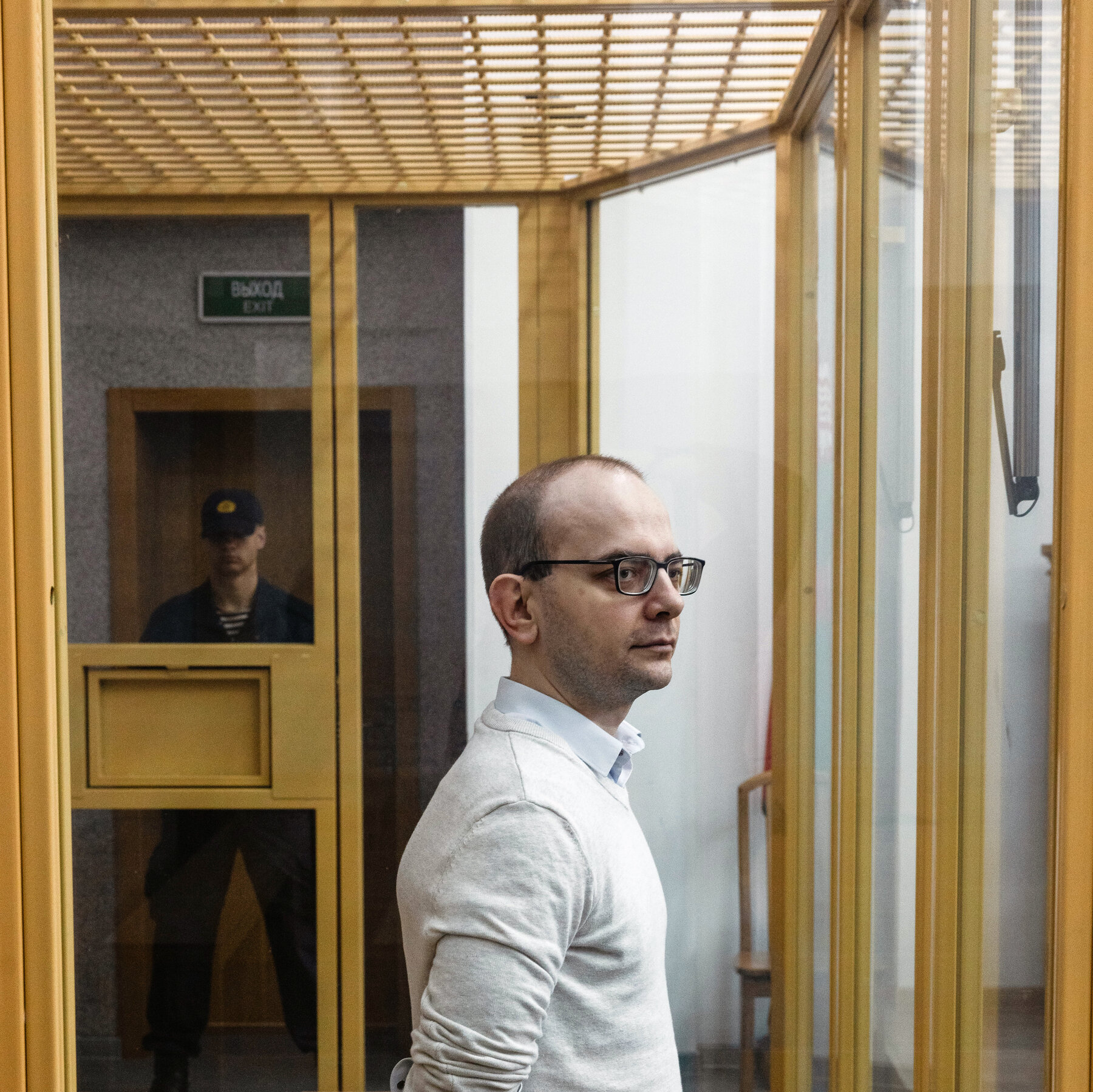 He Stayed in Belarus for His Imprisoned Wife. Now He’s Locked Up, Too.