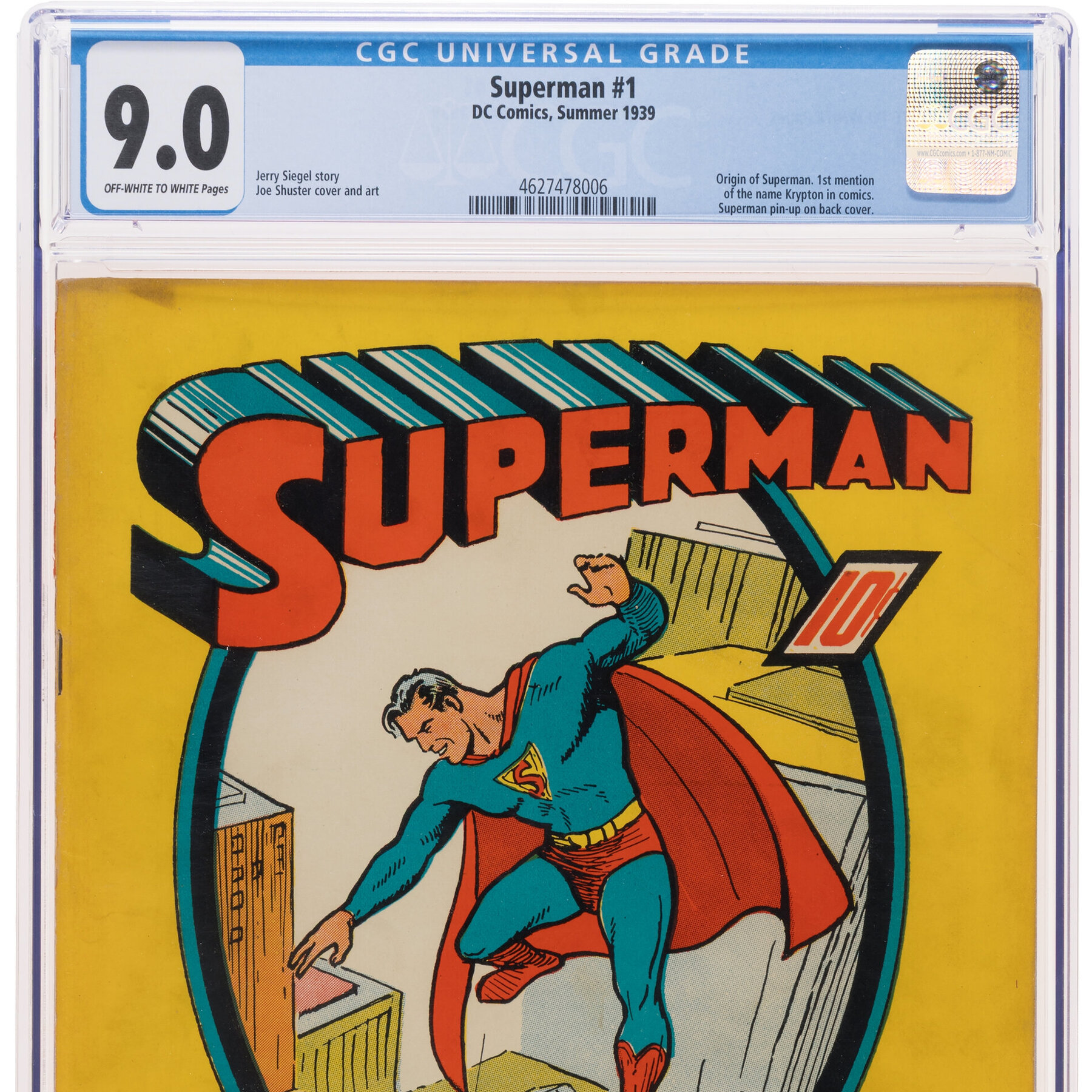 Superman Comic Sets Auction Record, Selling for $7.6 Million