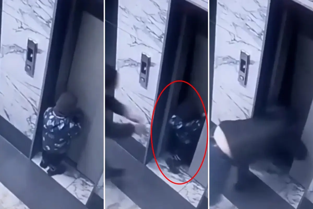 3 yaşındaki çocuk ailesinin gözü önünde asansör boşluğuna düştü