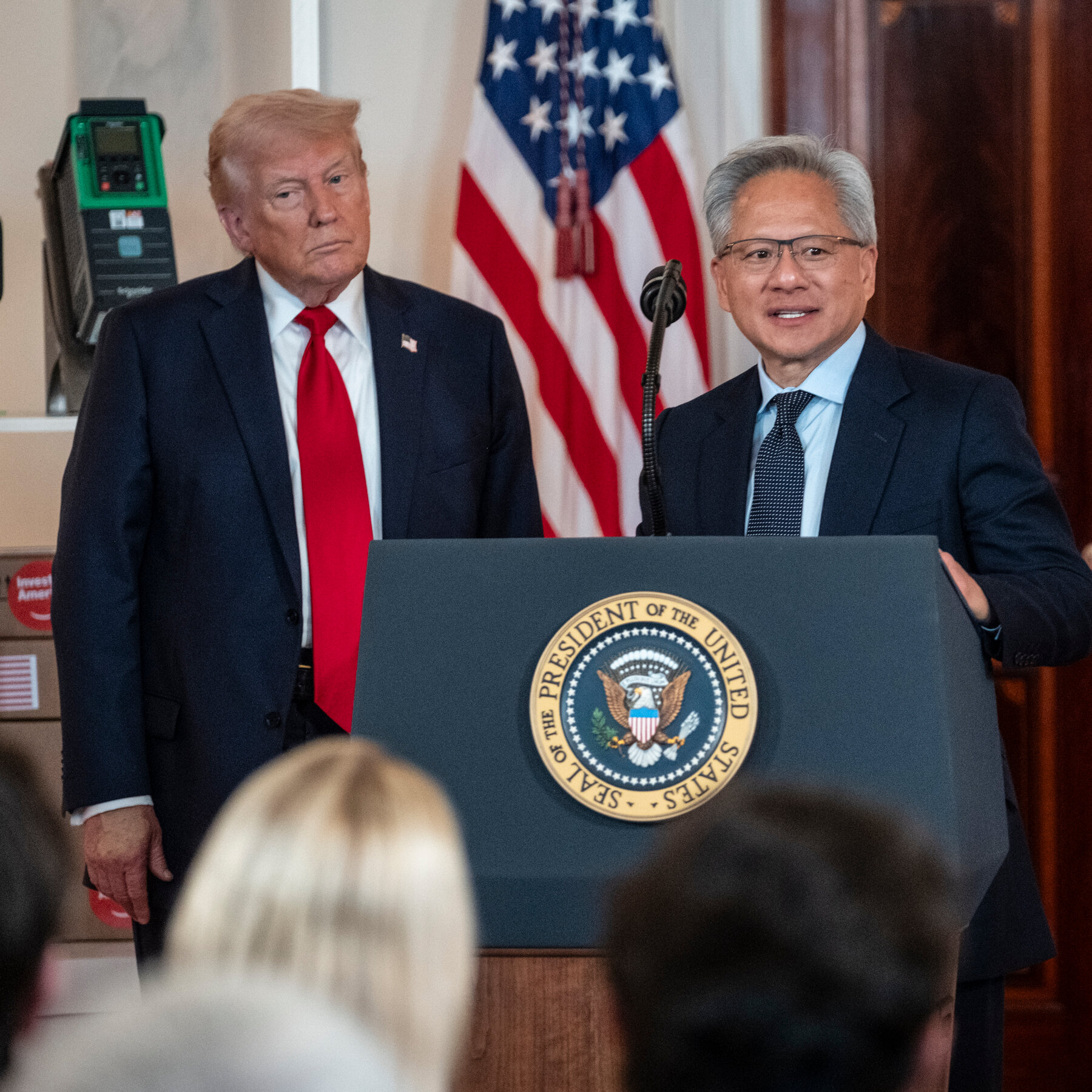 How Trump and Nvidia’s CEO Became Partners on the International Stage