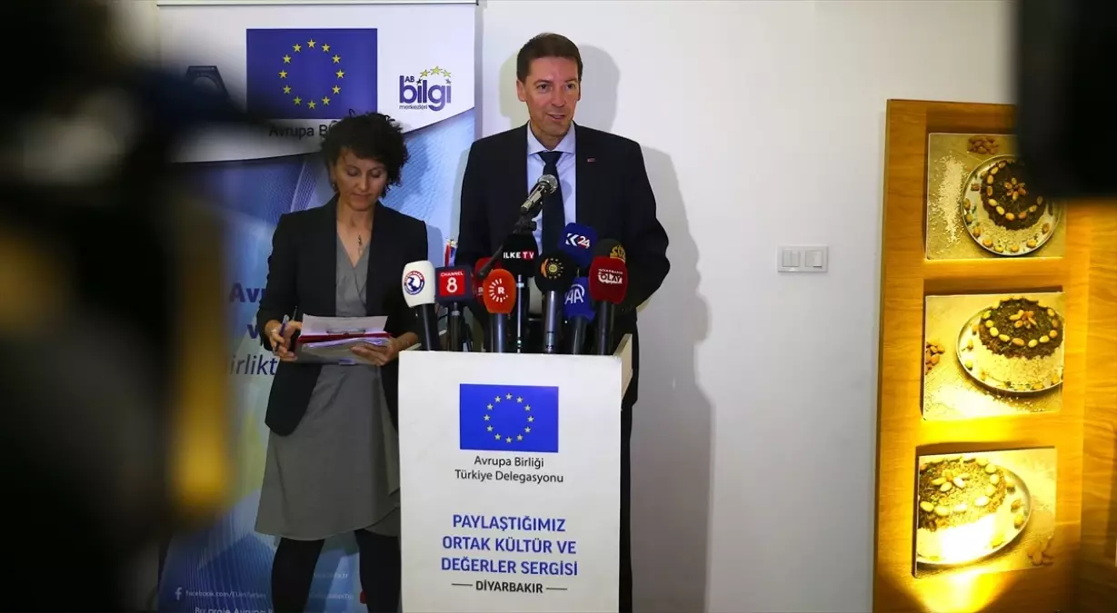 AB Temasları Diyarbakır’da: Vilcinskas’tan Kültürel Miras Sergisi Açılışı