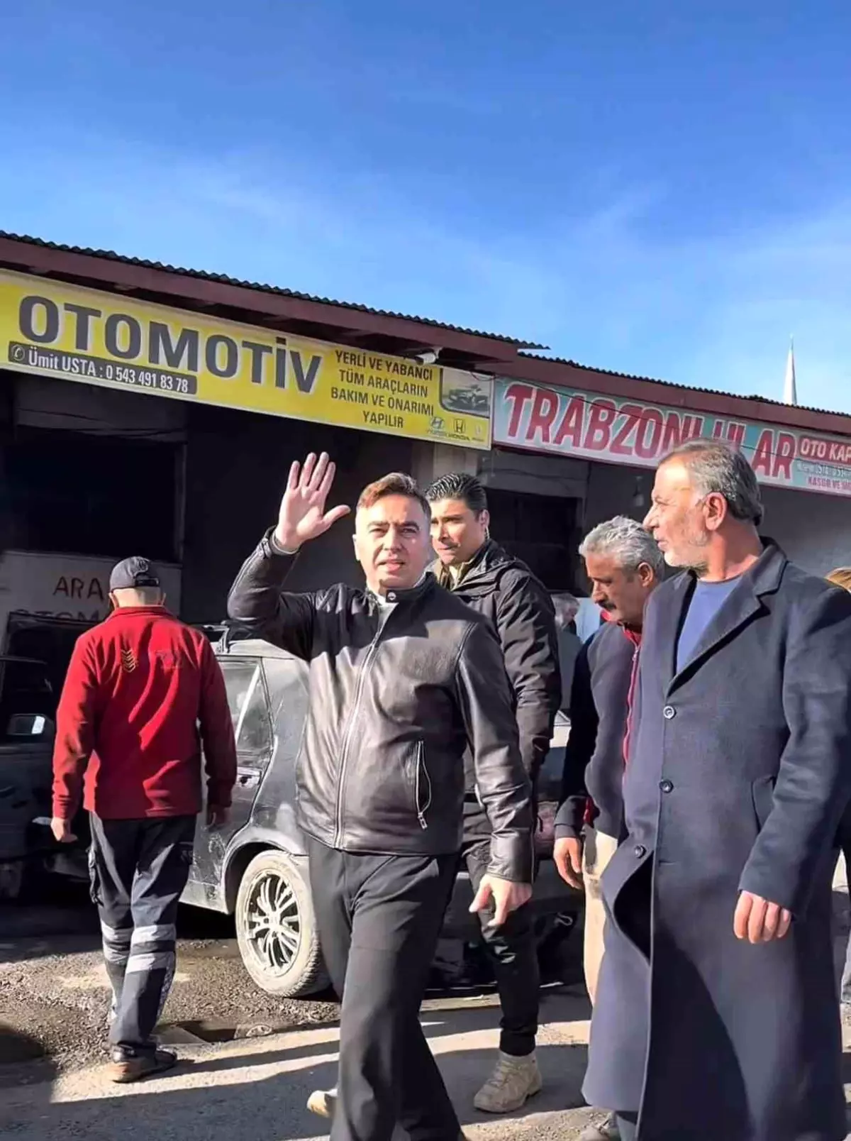 Emniyet Müdürü Önder Oto Sanayi’de Esnafla Buluştu