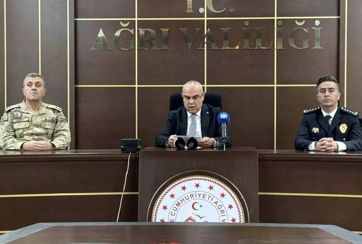 Ağrı’da Asayiş Verileri Açıklandı: Vali Koç Güvenlik Hedeflerini Vurguladı