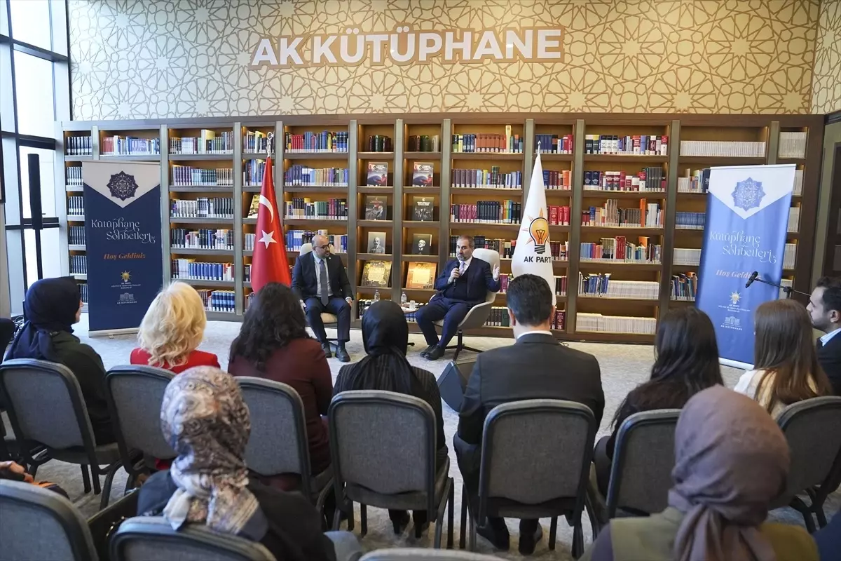 Mustafa Şen Kütüphane Sohbetleri’nde Konuştu