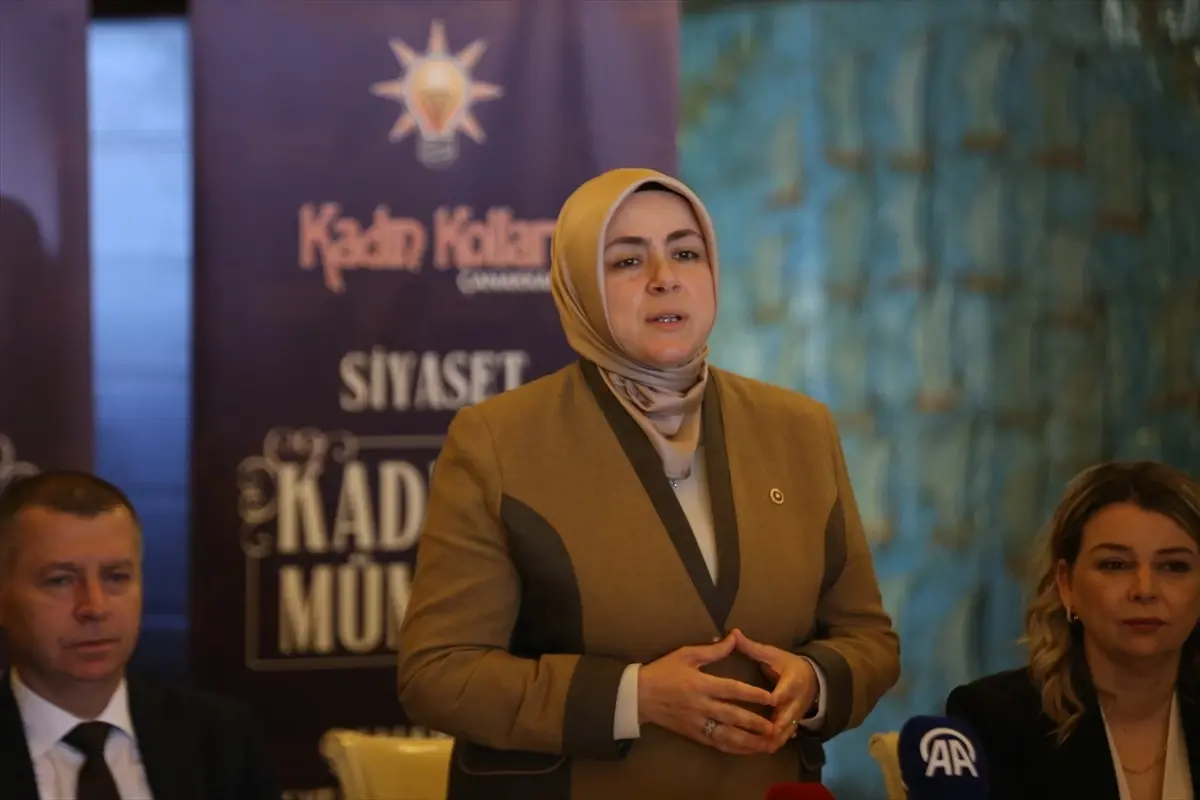 AK Parti Genel Merkez Kadın Kolları Başkanı Tuğba Işık Ercan, Çanakkale’de Önemli Açıklamalarda Bulundu