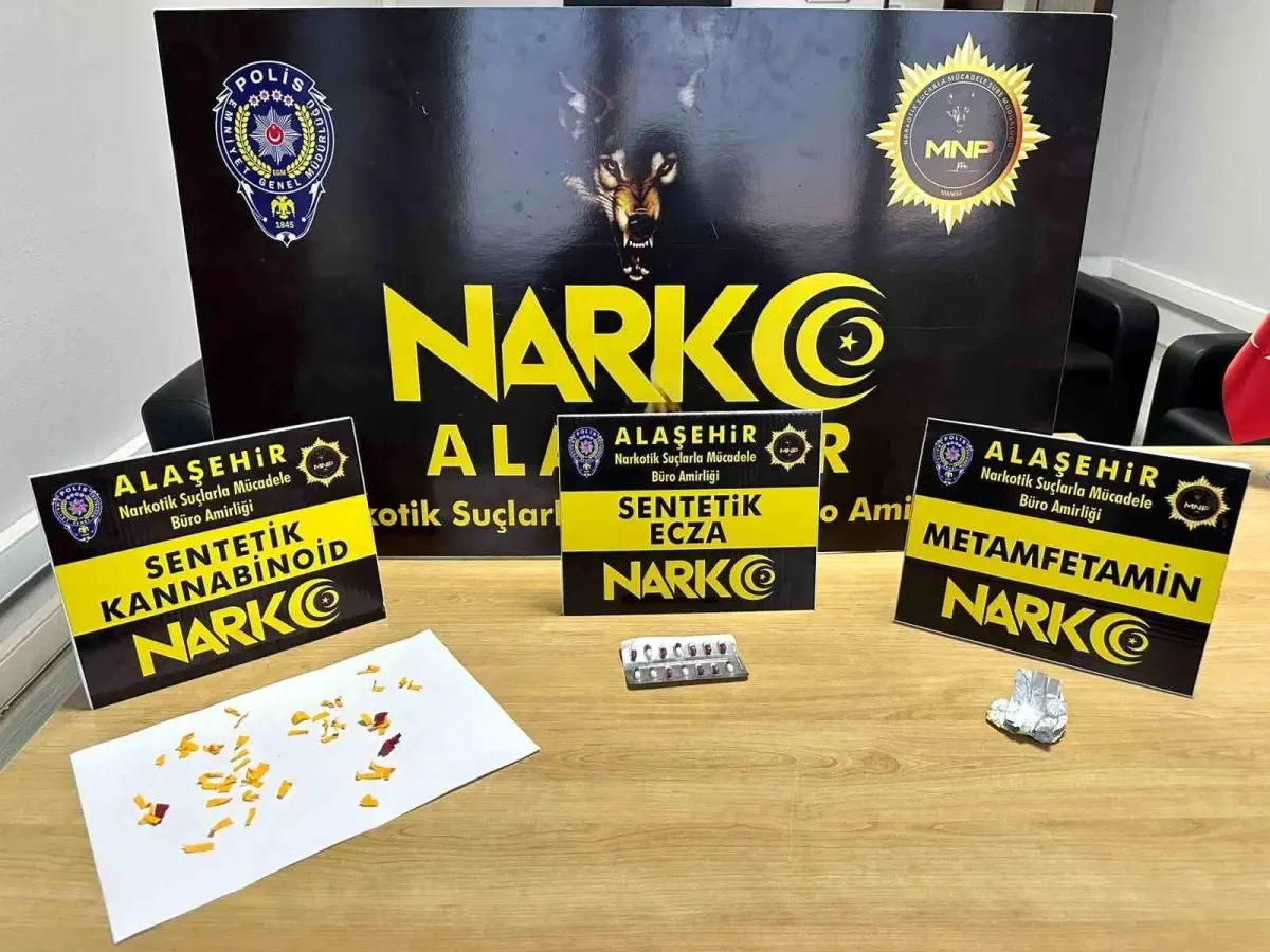 Alaşehir’de Uyuşturucu Ticareti: Şüpheli Tutuklandı