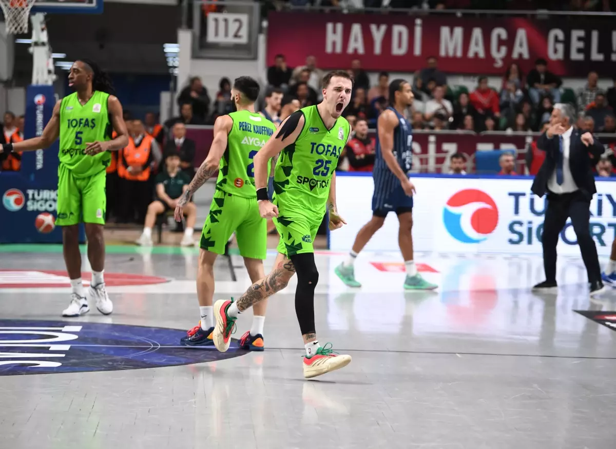 TOFAŞ’tan Dramatic Galibiyet: 86-79’luk Çarpıcı Zafer