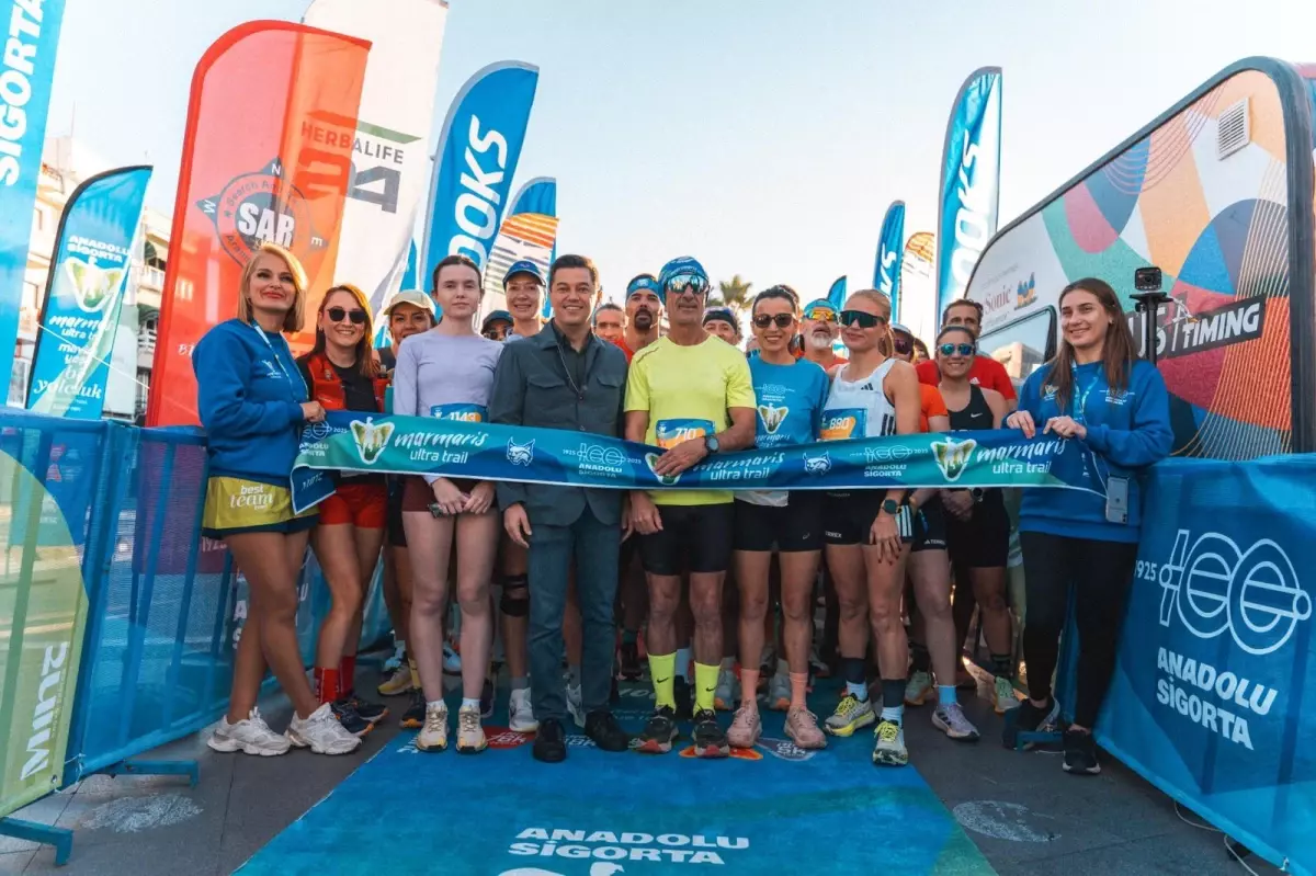 Anadolu Sigorta Marmaris Ultra Trail’de Rekor Katılım ve Nefes Kesen Mücadele