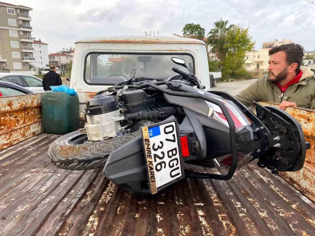 Serik’te Trafik Kazası: 2 Yaralı