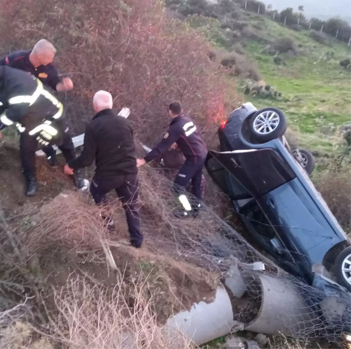 Aydın’ın Koçarlı İlçesinde Şiddetli Trafik Kazası: 6 Yaralı