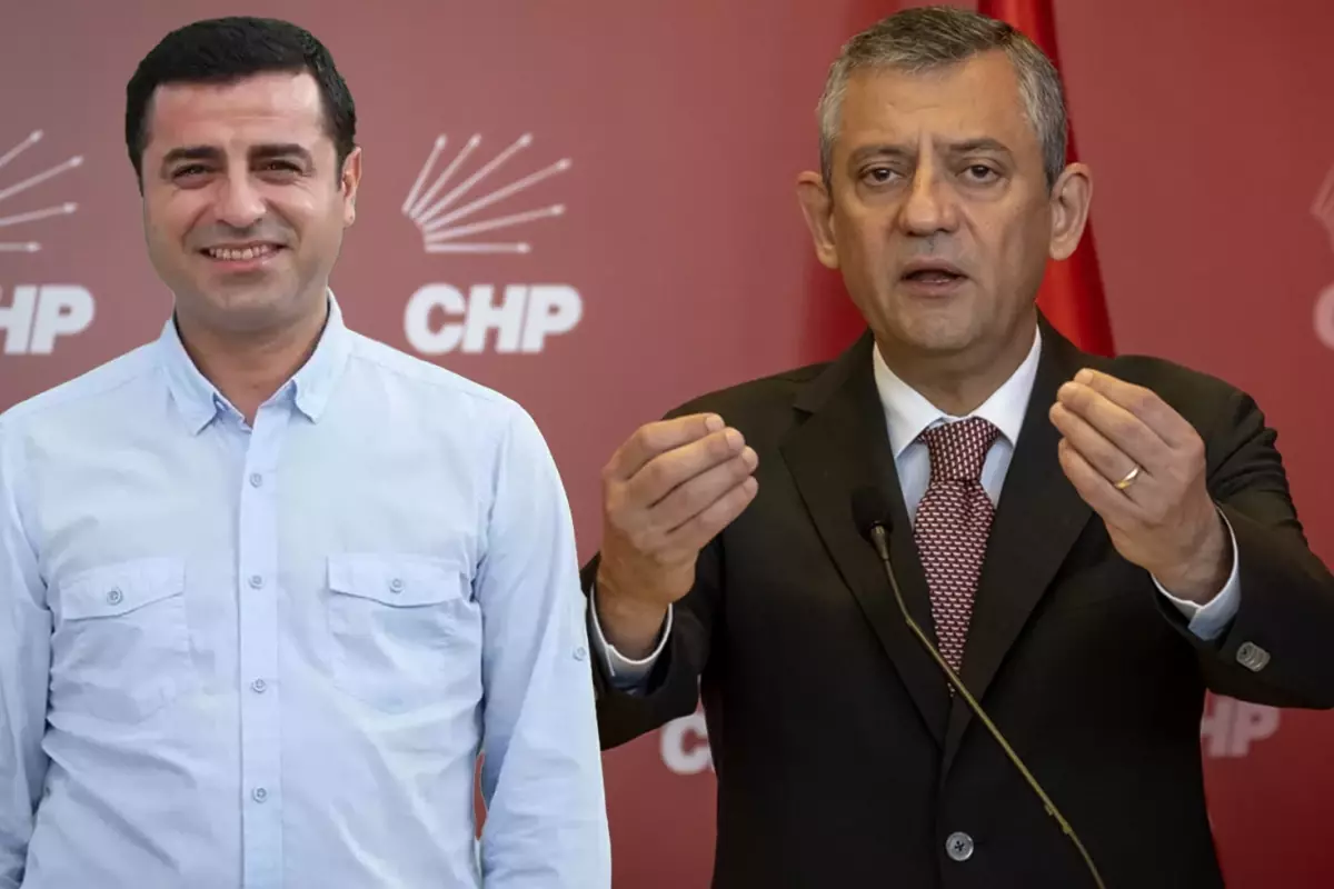 Bahçeli’nin Demirtaş Açıklaması ve Özgür Özel’in Keskin Tepkisi