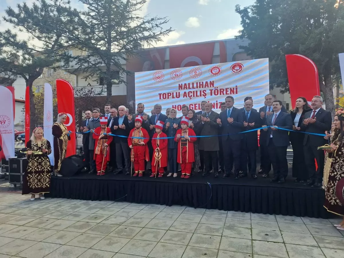 Nallıhan’a Yeni Sosyal Hizmetler: Aile Destek Merkezi, Halk Kütüphanesi ve Gençlik Merkezi Açıldı