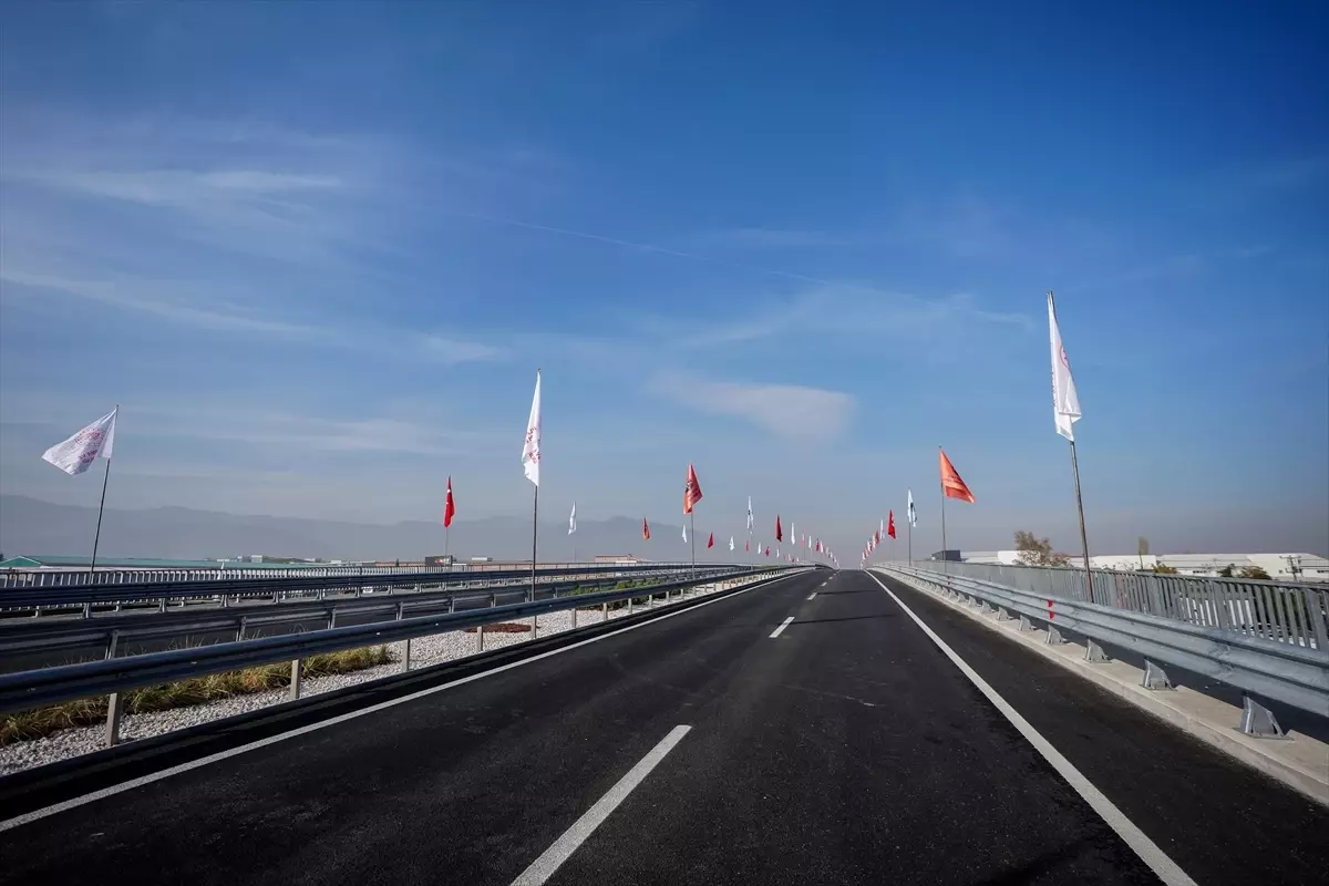 Bakan Uraloğlu, Bursa’da İnegöl Giriş Kavşağı Açılış Töreninde Konuştu