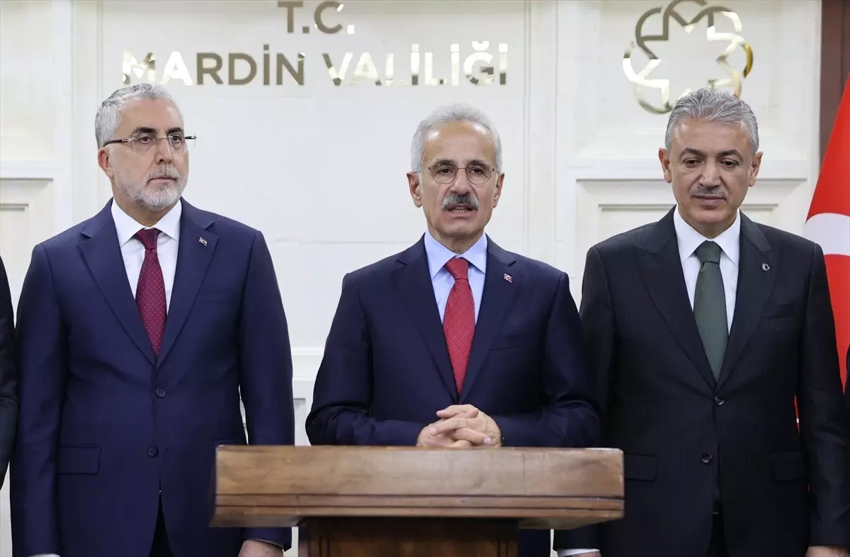 Bakanlar Mardin’de Koordinasyon Toplantısı Yaptı