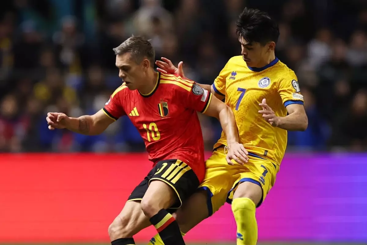 Belçika Kazakistan’a takıldı, Dünya Kupası bileti son maça kaldı