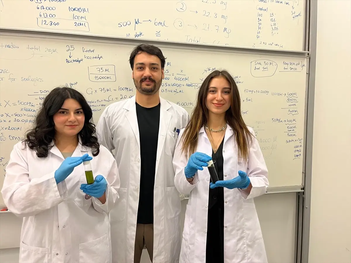 Öğrencilerden Antibiyotik Direncine Doğal Çözüm: Sinir Otu ile Yeni Bir Umut