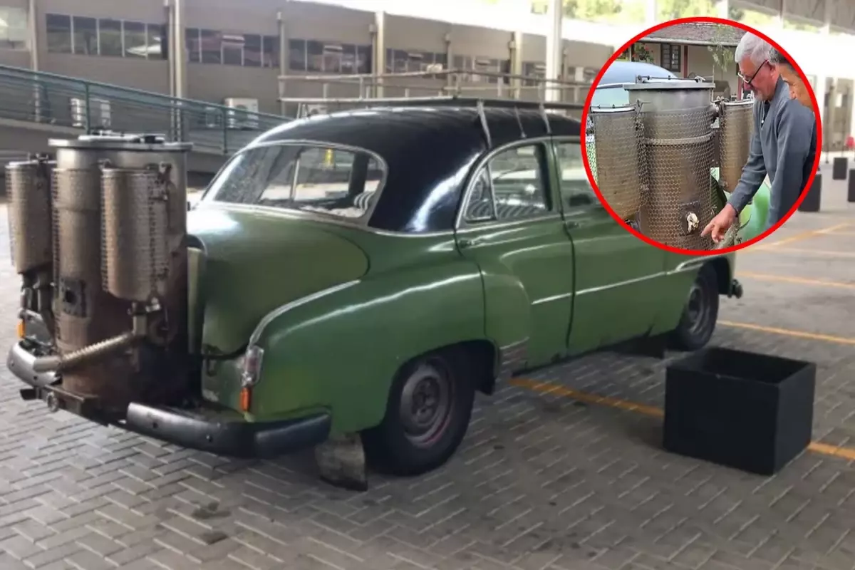 Brezilya’da Yarı Yüzyıllık Odunla Çalışan Chevrolet Ortaya Çıktı