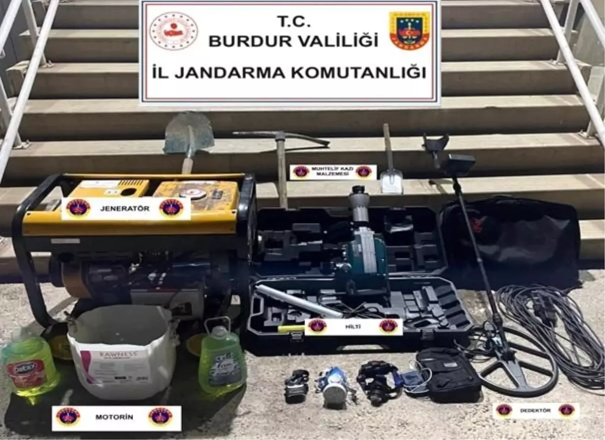 Burdur’da Kaçak Malzeme Operasyonu