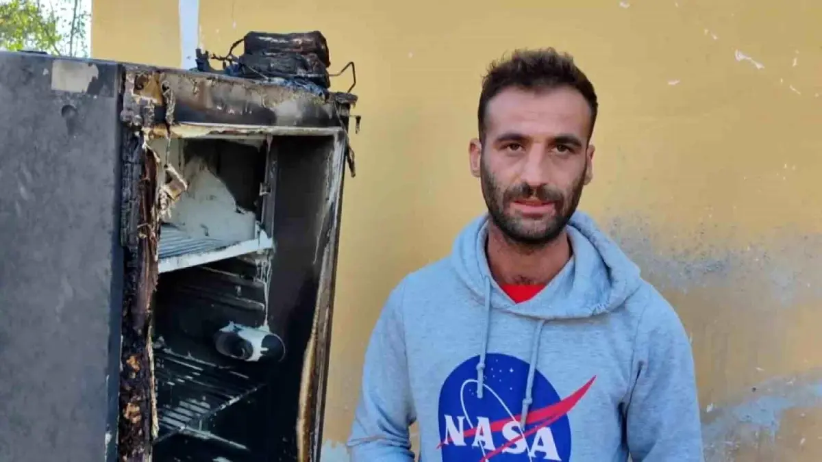 Hatay’da Yangın: Anne ve Oğul Pencereden Atlayarak Kurtuldu