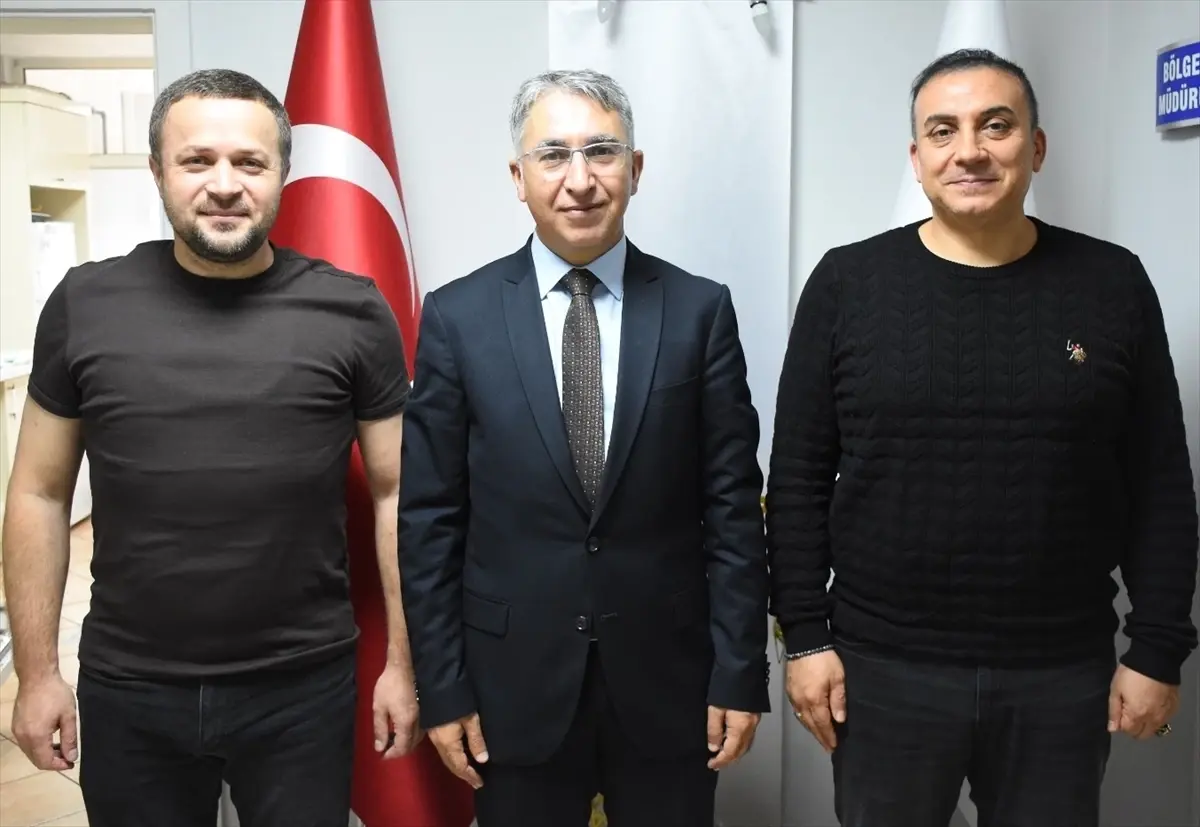 Canik Kaymakamı’ndan AA Müdürü’ne Ziyaret