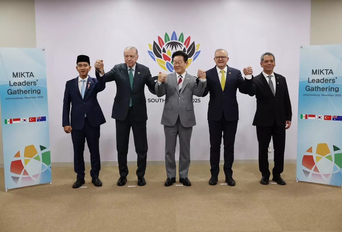 Cumhurbaşkanı Erdoğan, MIKTA Üyesi Ülkelerin Liderleriyle G20’de Buluştu