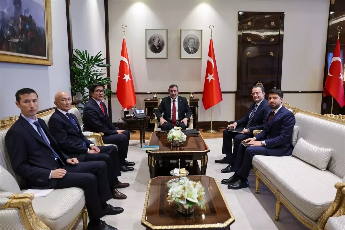 Yılmaz ve Kırgız Heyeti Arasında Stratejik İşbirliği Görüşmesi