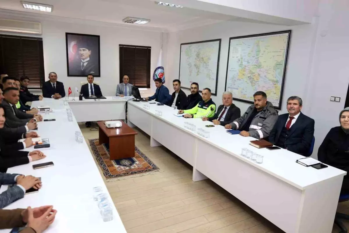 Dinar’da Kış Tedbirleri Toplantısı