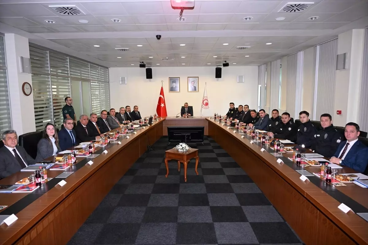 Edirne’de Sınır Kapıları Koordinasyon Toplantısı Gerçekleşti
