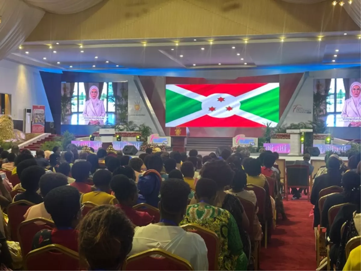 Emine Erdoğan, Burundi 6’ncı Kadın Liderler Üst Düzeyli Forumu’na Video Mesaj Gönderdi