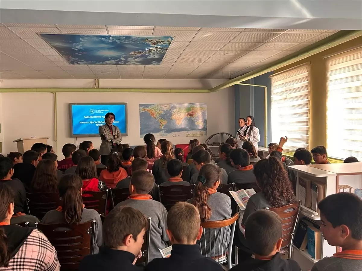 Gemerek’te Öğrencilere Ağız ve Diş Sağlığı Eğitimi Verildi