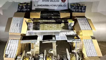Aydın’da Kaçak Sigara Operasyonu