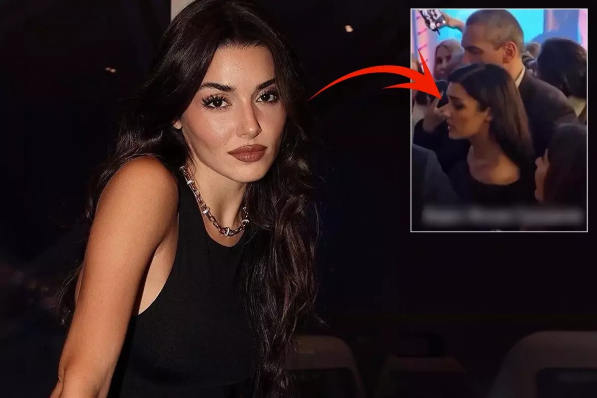 Hande Erçel, korumasının yaptıklarını görünce dayanamadı