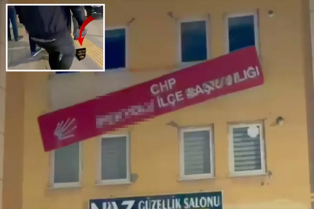 İmralı Kararının Ardından CHP’nin İlçe Binasına Saldırı