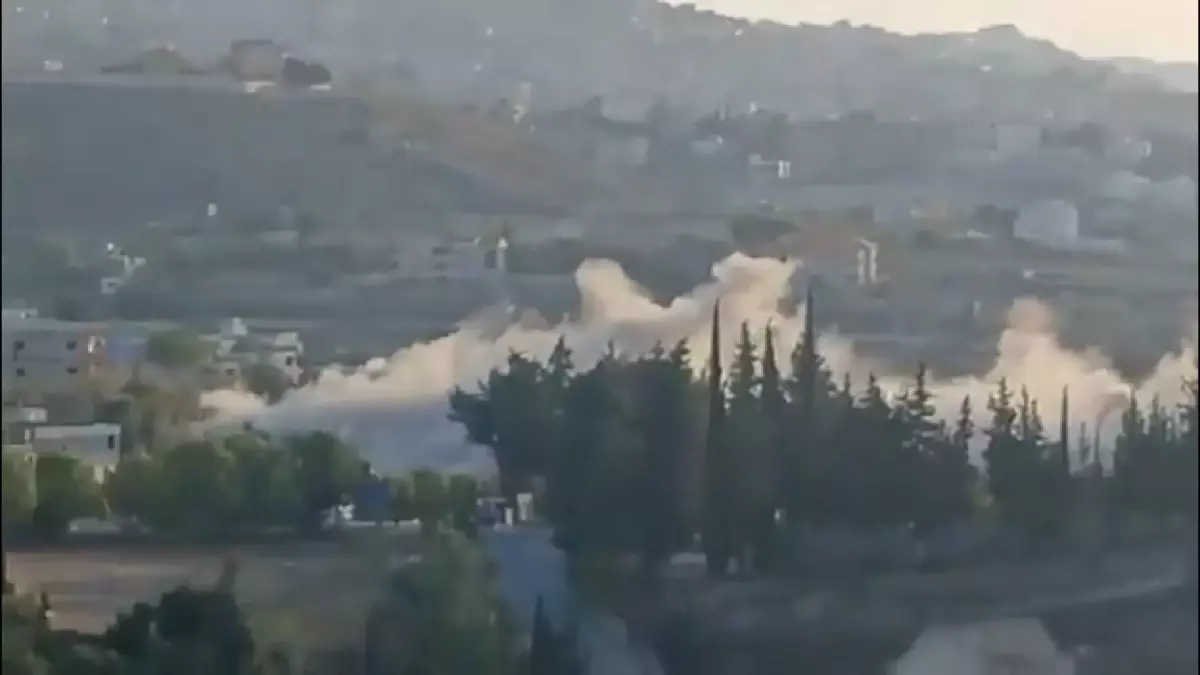 İsrail Ordusu, Lübnan’ın Güneyinde Hizbullah Hedeflerine Hızlı ve Keskin Saldırı Gerçekleştirdi