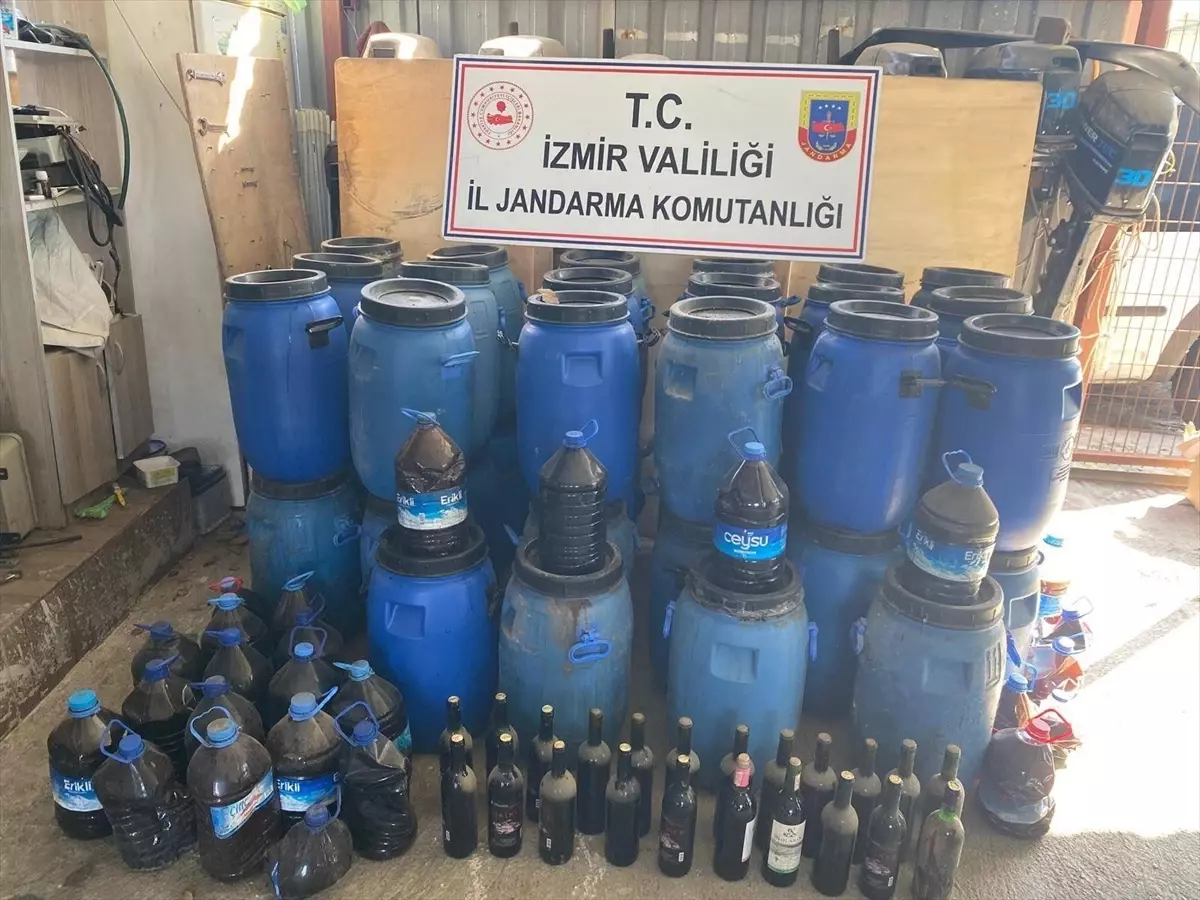 Selçuk’ta Sahte İçki Operasyonu