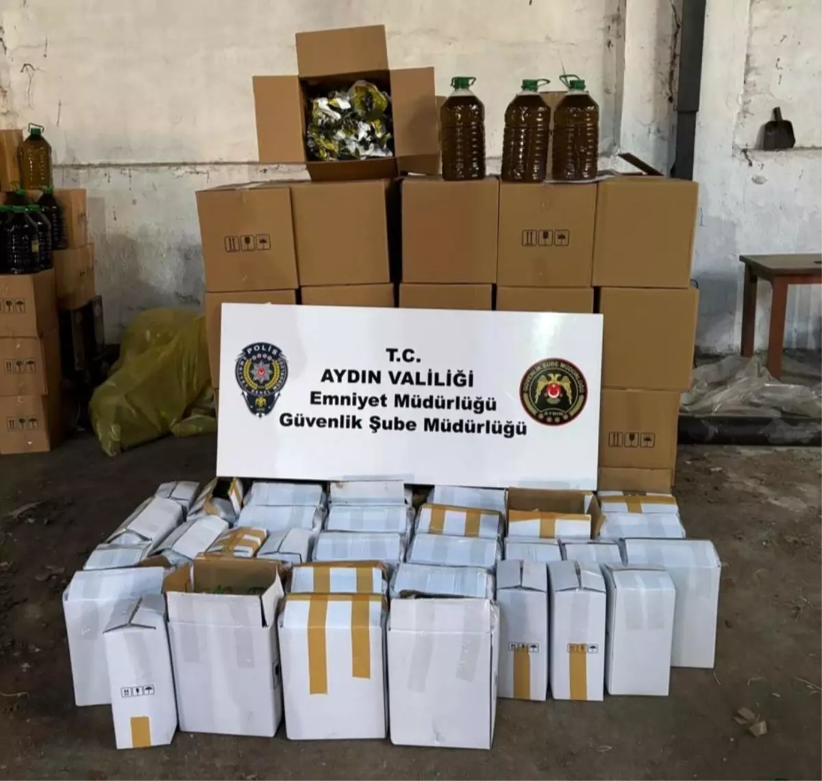 Aydın’da Tağşiş Yağ Operasyonu