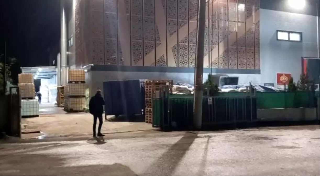 Kayapa OSB’de Tahin Fabrikasında Yangın: 1 İşçi Hafif Yaralandı